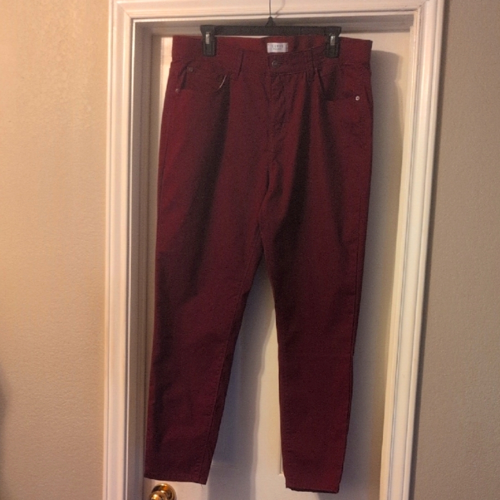 Women's Burgundy Pants